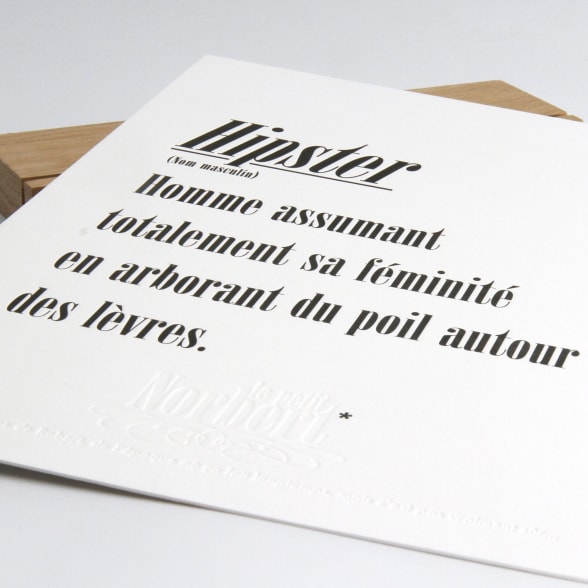 Impression d'art - Définition  hipster