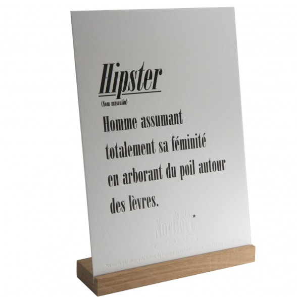 Impression d'art - Définition  hipster
